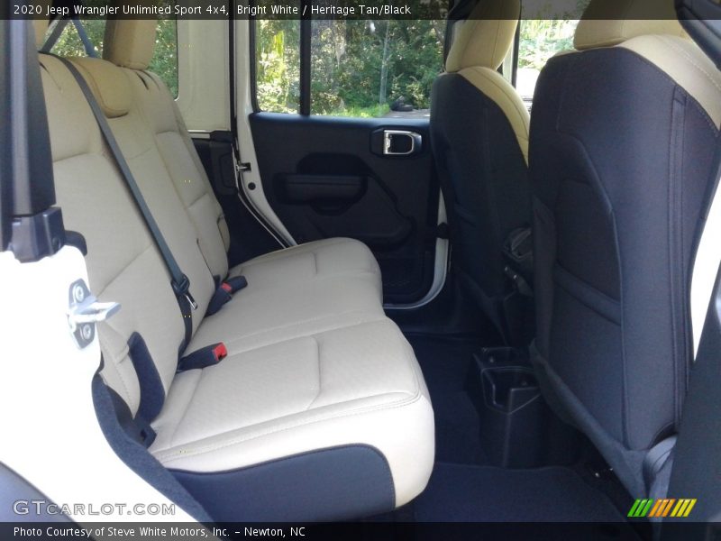 Rear Seat of 2020 Wrangler Unlimited Sport 4x4