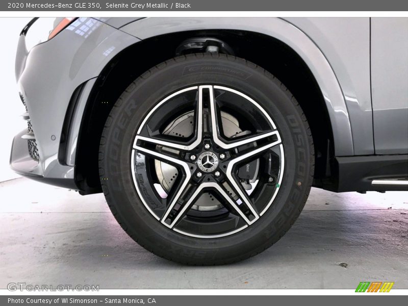 Selenite Grey Metallic / Black 2020 Mercedes-Benz GLE 350