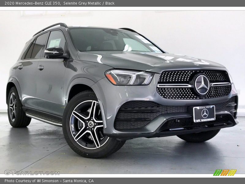 Selenite Grey Metallic / Black 2020 Mercedes-Benz GLE 350