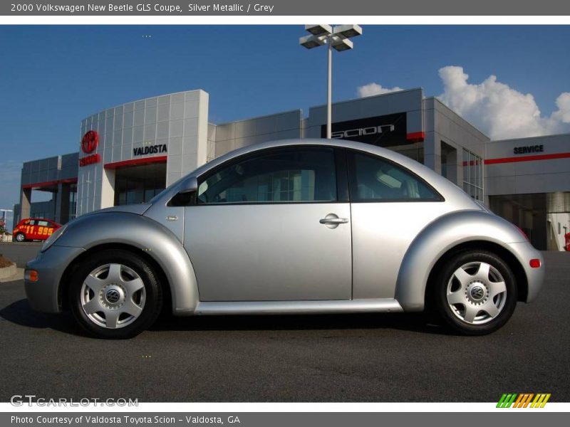 Silver Metallic / Grey 2000 Volkswagen New Beetle GLS Coupe