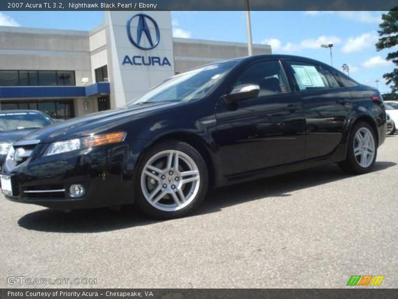 Nighthawk Black Pearl / Ebony 2007 Acura TL 3.2