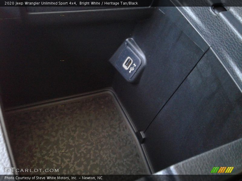 Bright White / Heritage Tan/Black 2020 Jeep Wrangler Unlimited Sport 4x4