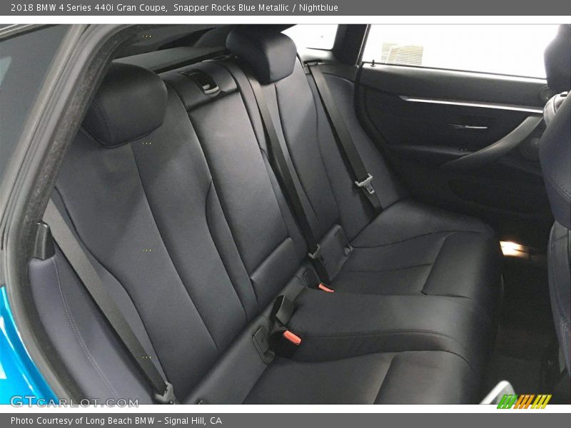 Snapper Rocks Blue Metallic / Nightblue 2018 BMW 4 Series 440i Gran Coupe