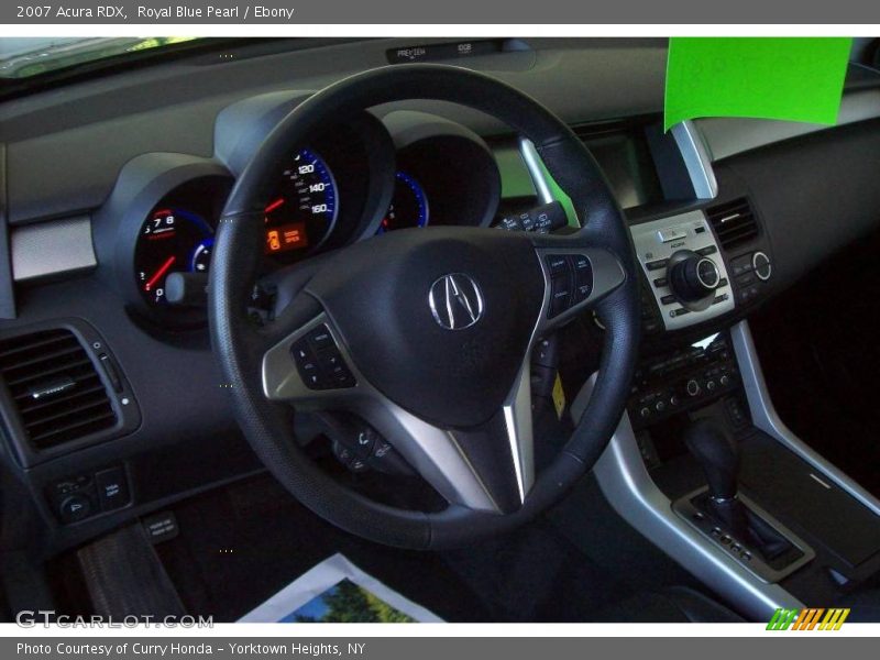 Royal Blue Pearl / Ebony 2007 Acura RDX