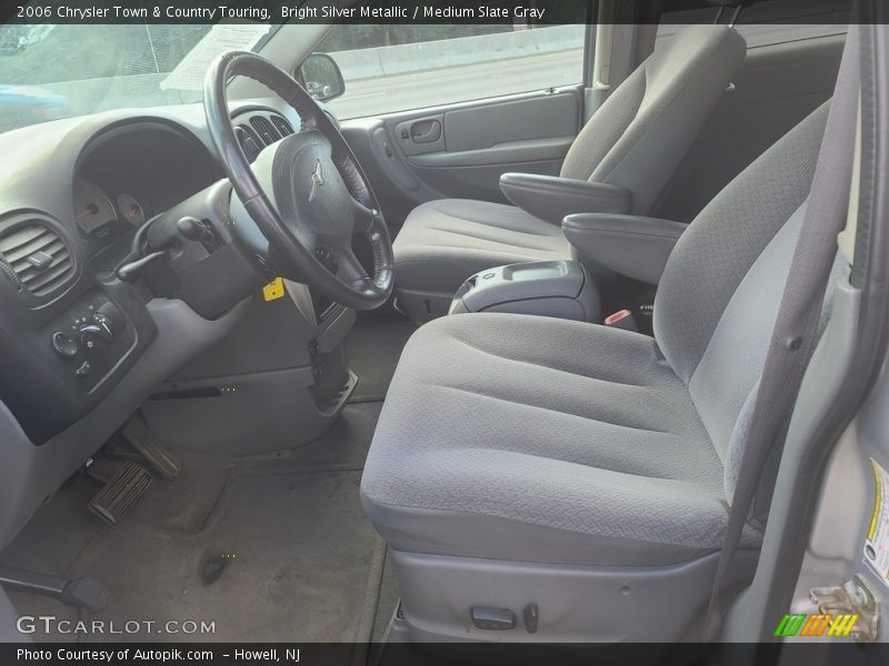 Bright Silver Metallic / Medium Slate Gray 2006 Chrysler Town & Country Touring