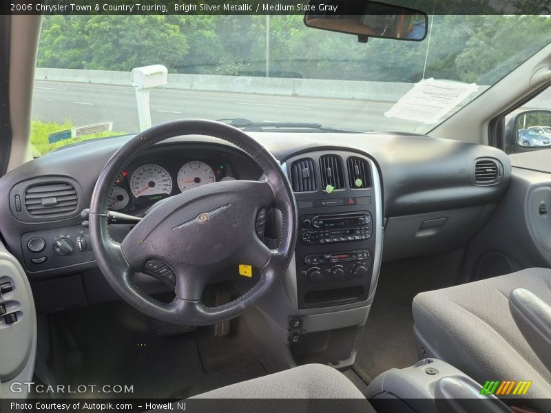 Bright Silver Metallic / Medium Slate Gray 2006 Chrysler Town & Country Touring