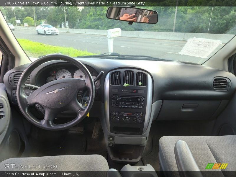Bright Silver Metallic / Medium Slate Gray 2006 Chrysler Town & Country Touring