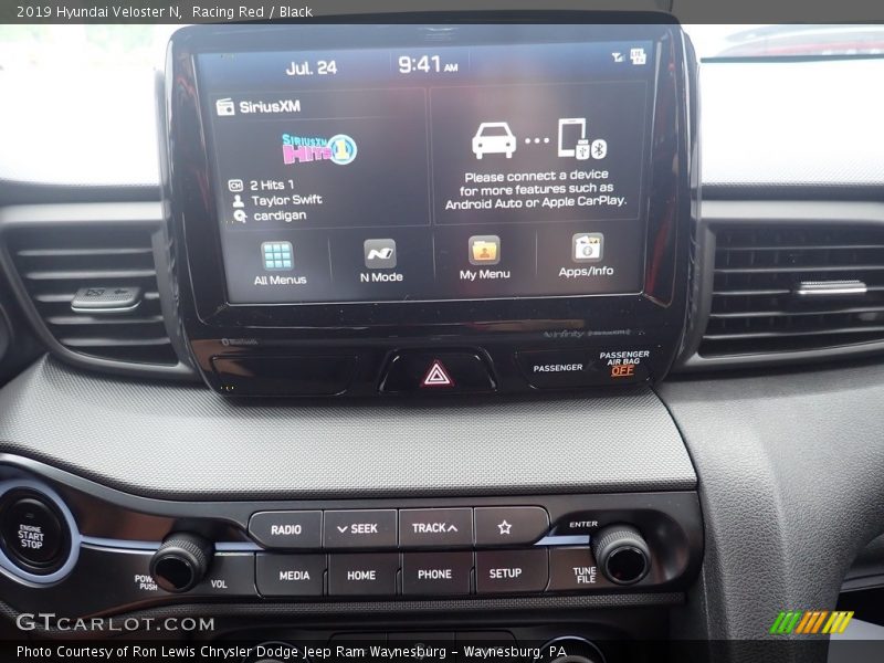 Racing Red / Black 2019 Hyundai Veloster N