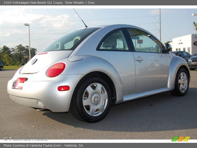 Silver Metallic / Grey 2000 Volkswagen New Beetle GLS Coupe