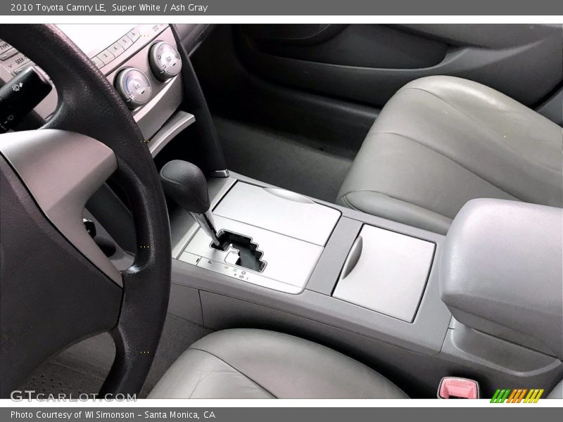 Super White / Ash Gray 2010 Toyota Camry LE