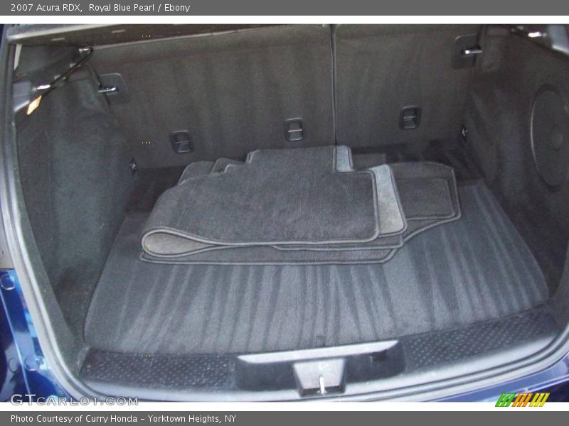 Royal Blue Pearl / Ebony 2007 Acura RDX