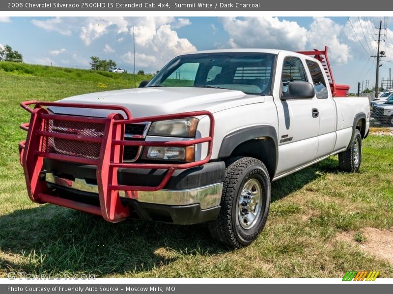 Summit White / Dark Charcoal 2006 Chevrolet Silverado 2500HD LS Extended Cab 4x4