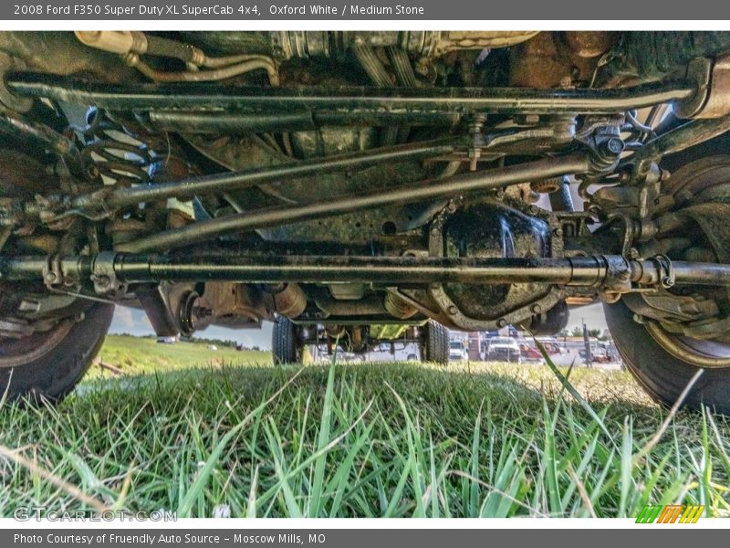 Undercarriage of 2008 F350 Super Duty XL SuperCab 4x4