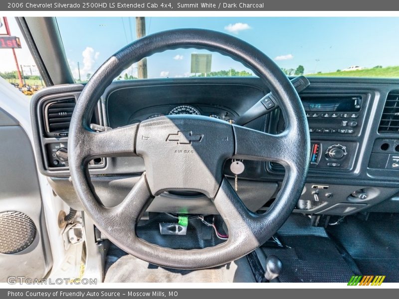 Summit White / Dark Charcoal 2006 Chevrolet Silverado 2500HD LS Extended Cab 4x4