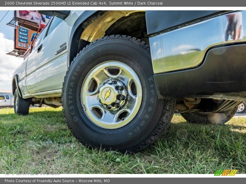 Summit White / Dark Charcoal 2006 Chevrolet Silverado 2500HD LS Extended Cab 4x4