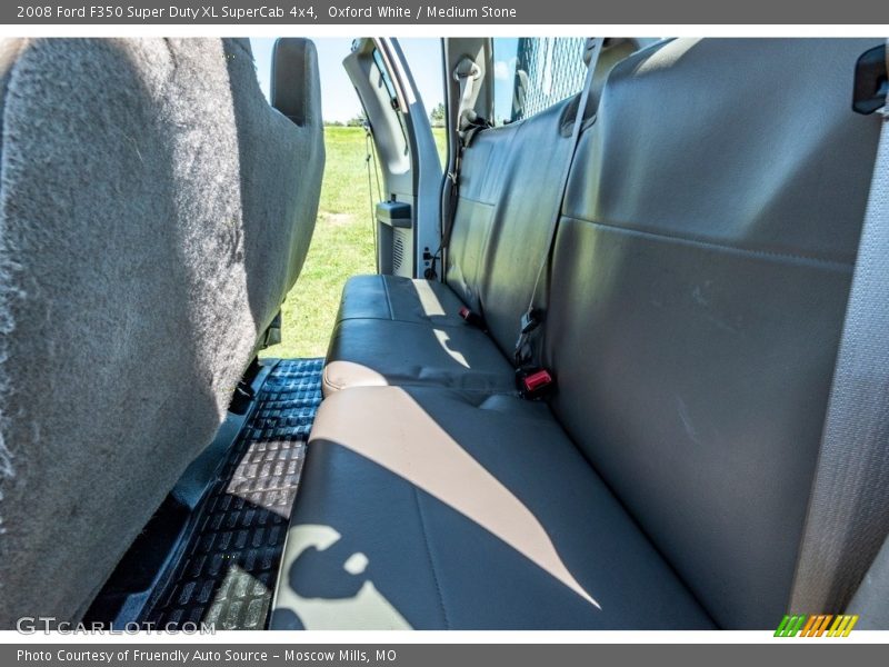 Oxford White / Medium Stone 2008 Ford F350 Super Duty XL SuperCab 4x4