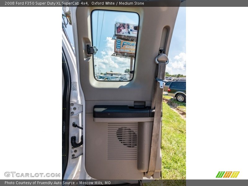 Oxford White / Medium Stone 2008 Ford F350 Super Duty XL SuperCab 4x4