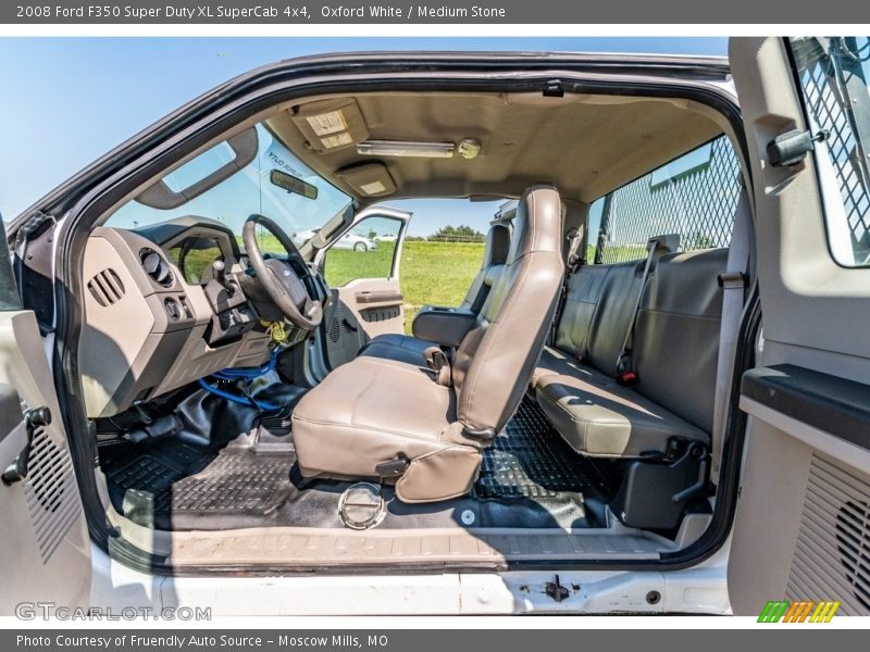  2008 F350 Super Duty XL SuperCab 4x4 Medium Stone Interior
