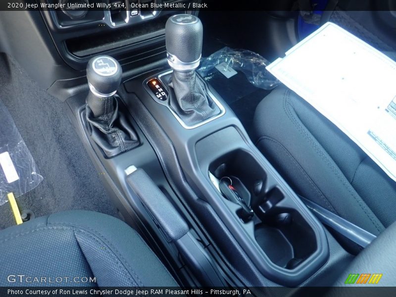 Ocean Blue Metallic / Black 2020 Jeep Wrangler Unlimited Willys 4x4