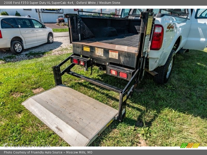 Oxford White / Medium Stone 2008 Ford F350 Super Duty XL SuperCab 4x4