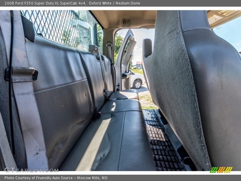 Oxford White / Medium Stone 2008 Ford F350 Super Duty XL SuperCab 4x4