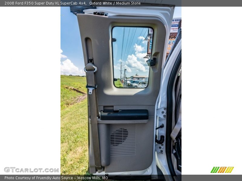 Oxford White / Medium Stone 2008 Ford F350 Super Duty XL SuperCab 4x4