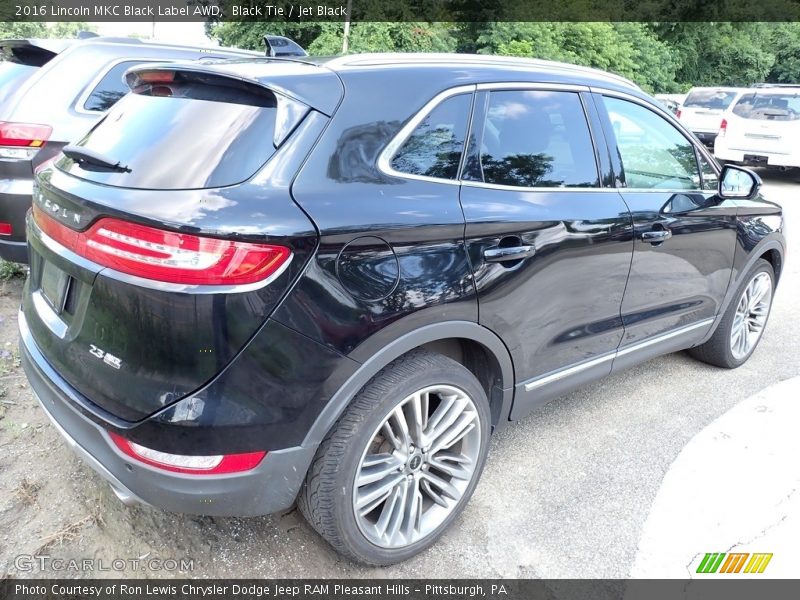 Black Tie / Jet Black 2016 Lincoln MKC Black Label AWD