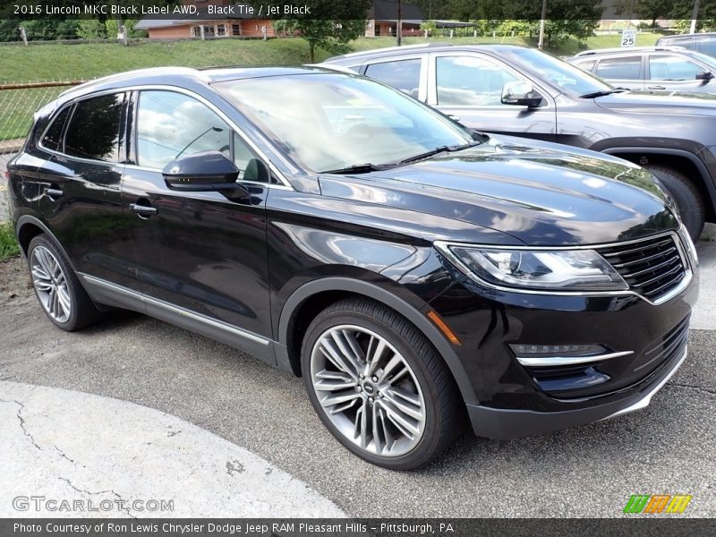 Black Tie / Jet Black 2016 Lincoln MKC Black Label AWD