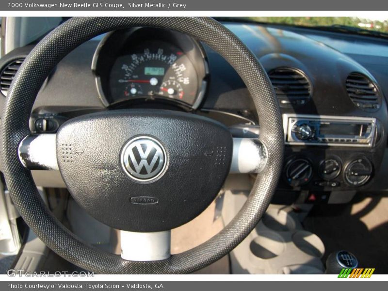 Silver Metallic / Grey 2000 Volkswagen New Beetle GLS Coupe