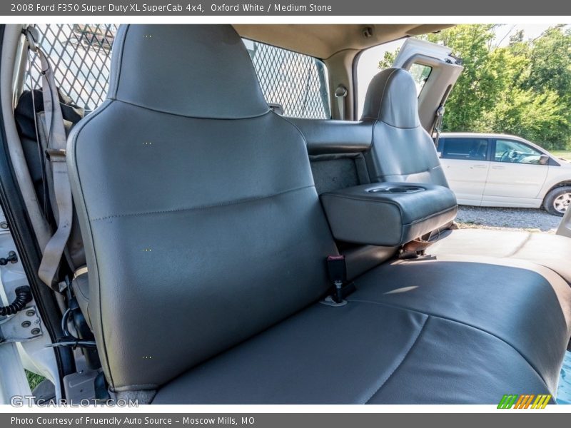 Oxford White / Medium Stone 2008 Ford F350 Super Duty XL SuperCab 4x4
