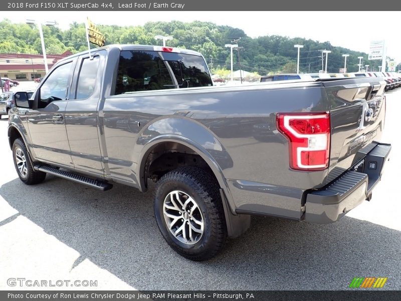 Lead Foot / Earth Gray 2018 Ford F150 XLT SuperCab 4x4