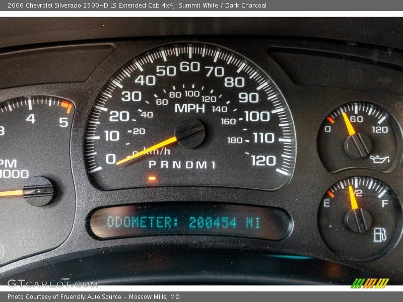 Summit White / Dark Charcoal 2006 Chevrolet Silverado 2500HD LS Extended Cab 4x4
