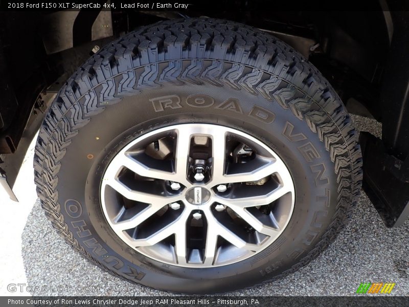 Lead Foot / Earth Gray 2018 Ford F150 XLT SuperCab 4x4