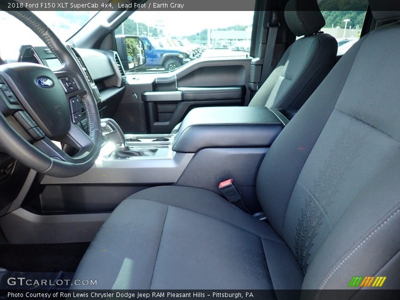 Lead Foot / Earth Gray 2018 Ford F150 XLT SuperCab 4x4