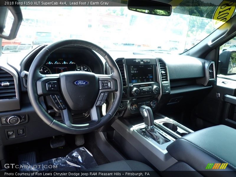 Lead Foot / Earth Gray 2018 Ford F150 XLT SuperCab 4x4