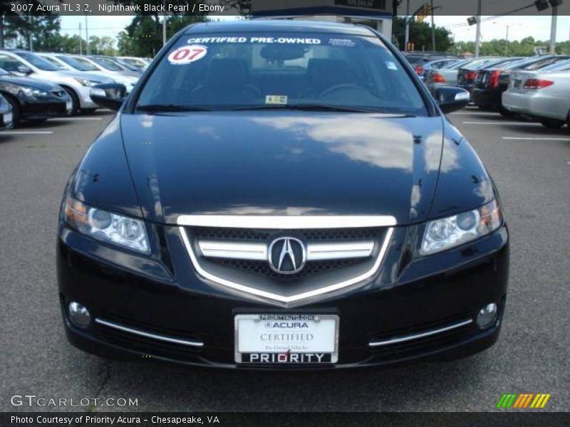 Nighthawk Black Pearl / Ebony 2007 Acura TL 3.2