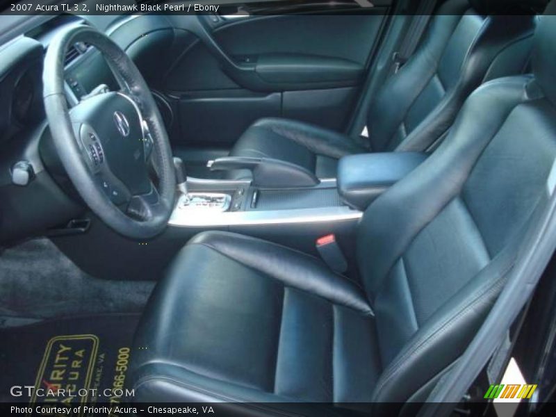 Nighthawk Black Pearl / Ebony 2007 Acura TL 3.2