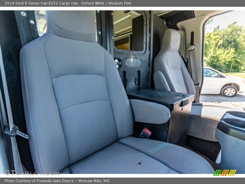 Oxford White / Medium Flint 2014 Ford E-Series Van E350 Cargo Van