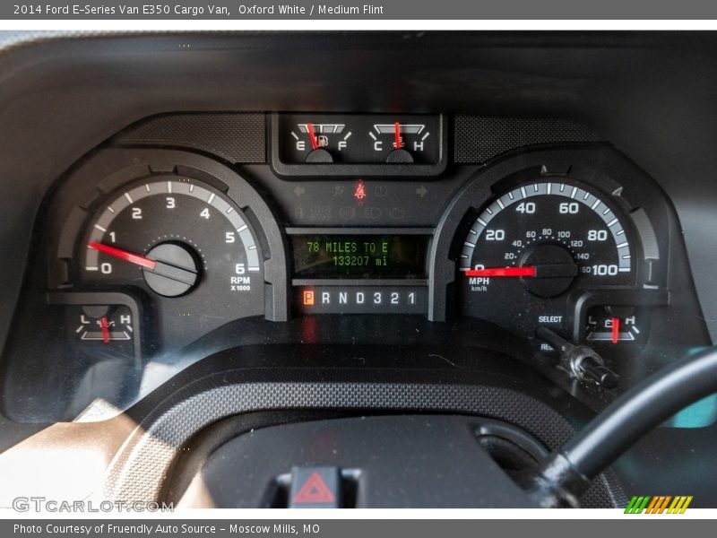  2014 E-Series Van E350 Cargo Van E350 Cargo Van Gauges