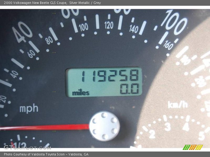 Silver Metallic / Grey 2000 Volkswagen New Beetle GLS Coupe
