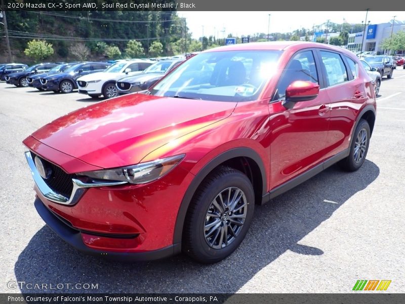 Front 3/4 View of 2020 CX-5 Sport AWD