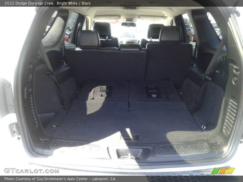 Bright White / Black 2013 Dodge Durango Crew