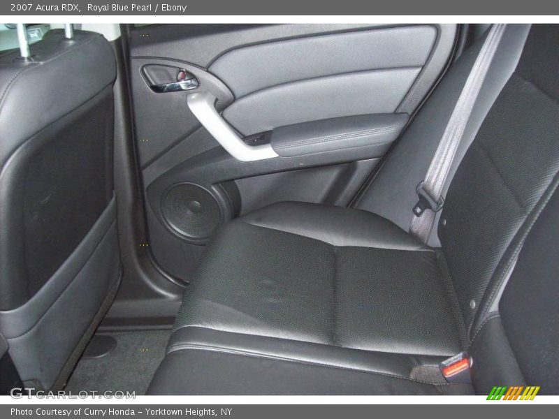 Royal Blue Pearl / Ebony 2007 Acura RDX