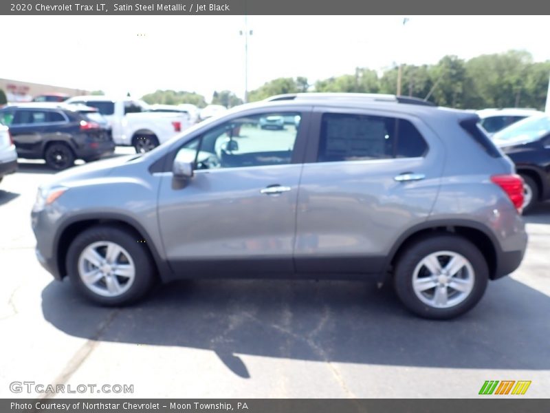 Satin Steel Metallic / Jet Black 2020 Chevrolet Trax LT