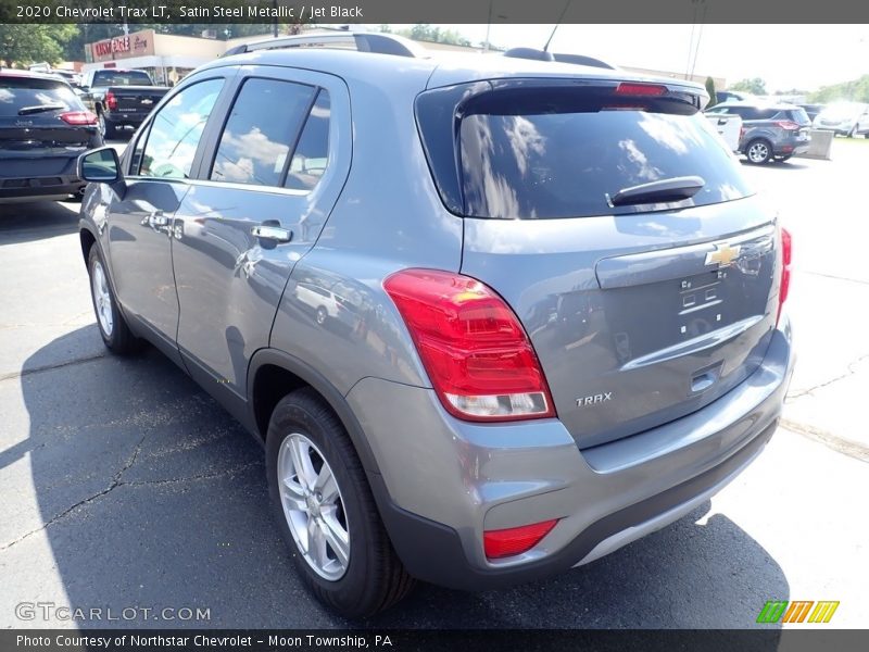 Satin Steel Metallic / Jet Black 2020 Chevrolet Trax LT