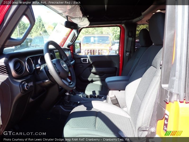 Firecracker Red / Black 2020 Jeep Wrangler Willys 4x4