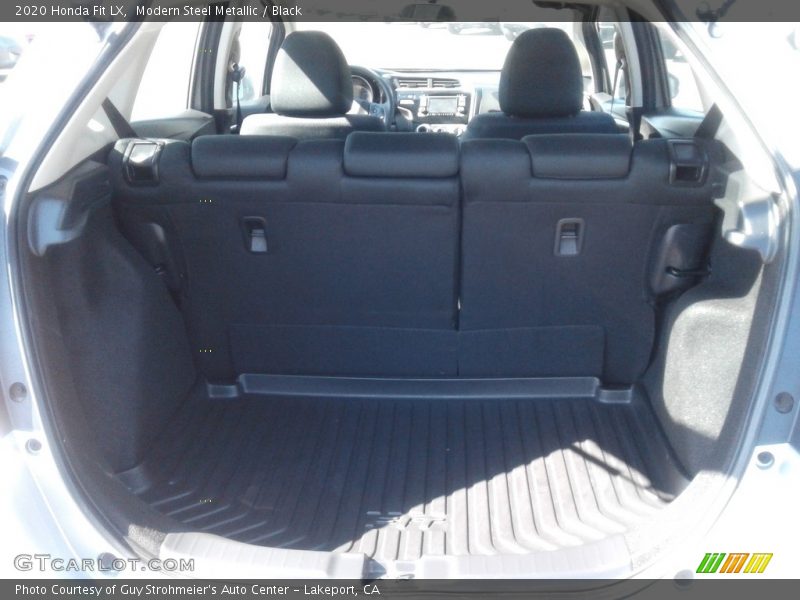 Modern Steel Metallic / Black 2020 Honda Fit LX