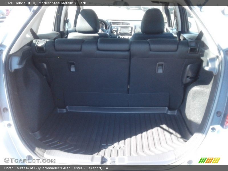 Modern Steel Metallic / Black 2020 Honda Fit LX