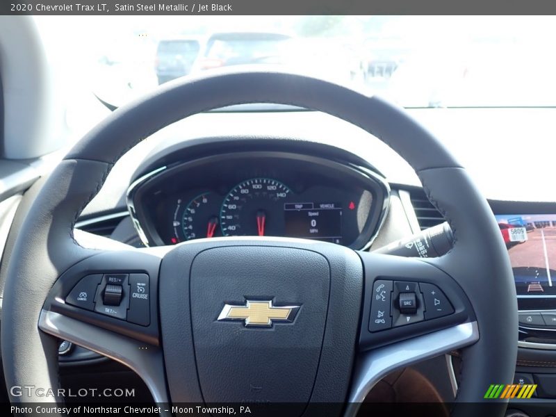 Satin Steel Metallic / Jet Black 2020 Chevrolet Trax LT