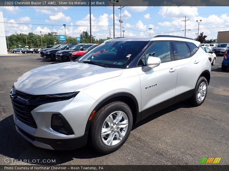 Silver Ice Metallic / Jet Black 2020 Chevrolet Blazer LT AWD